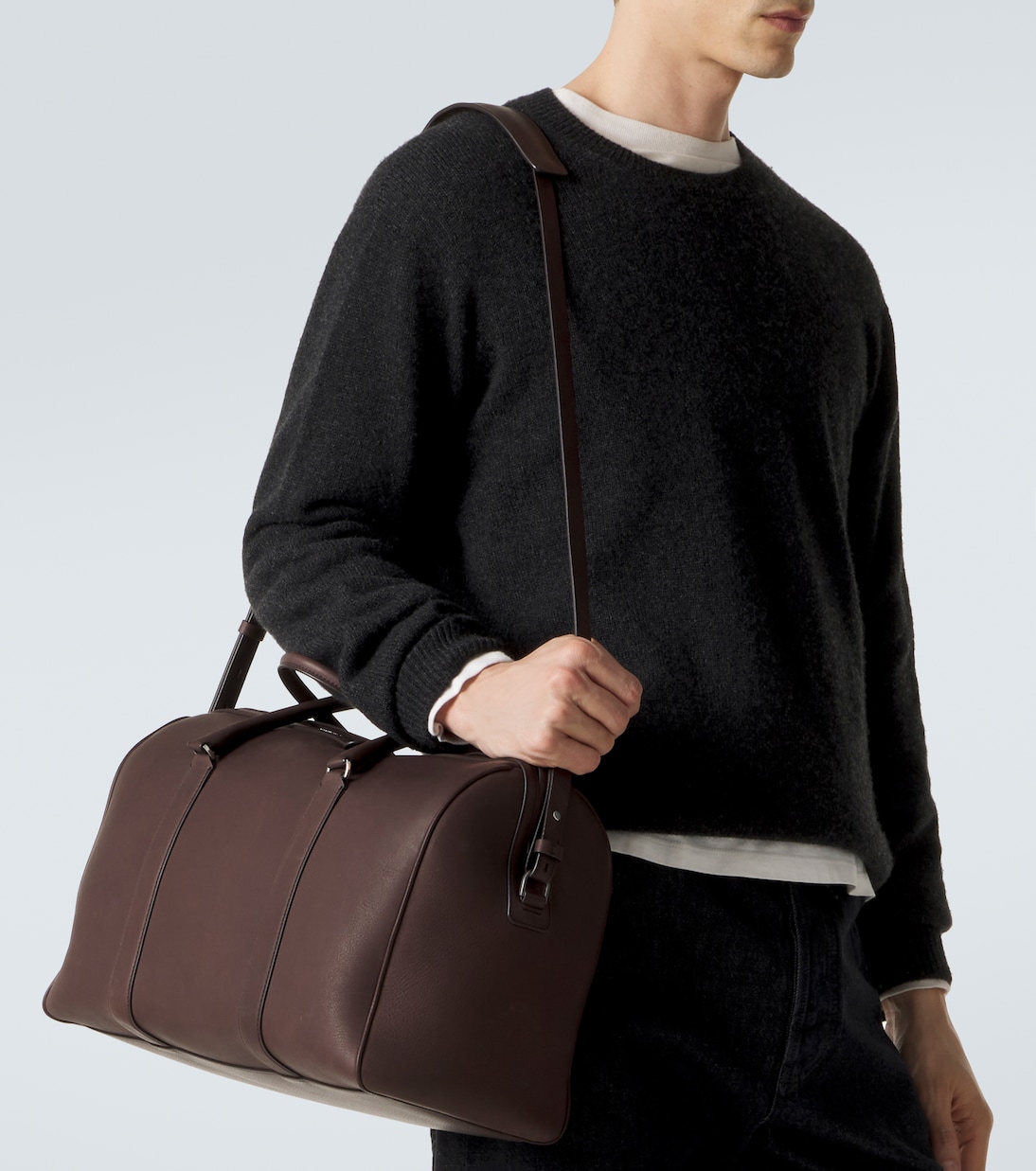 Iowa leather duffel bag | The Row