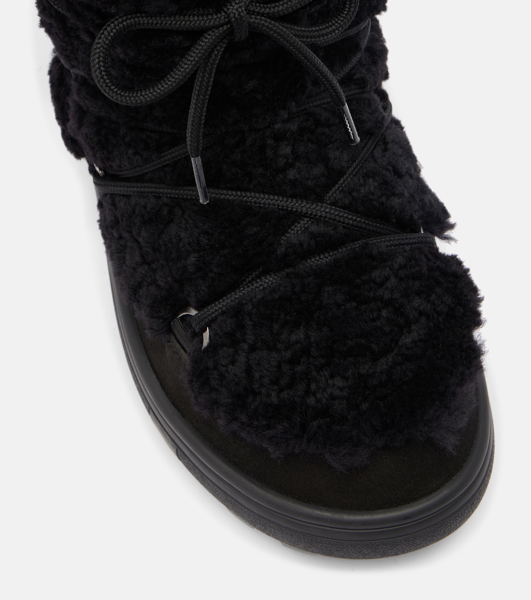 Bottines après-ski Chamonix en daim et shearling | Bogner