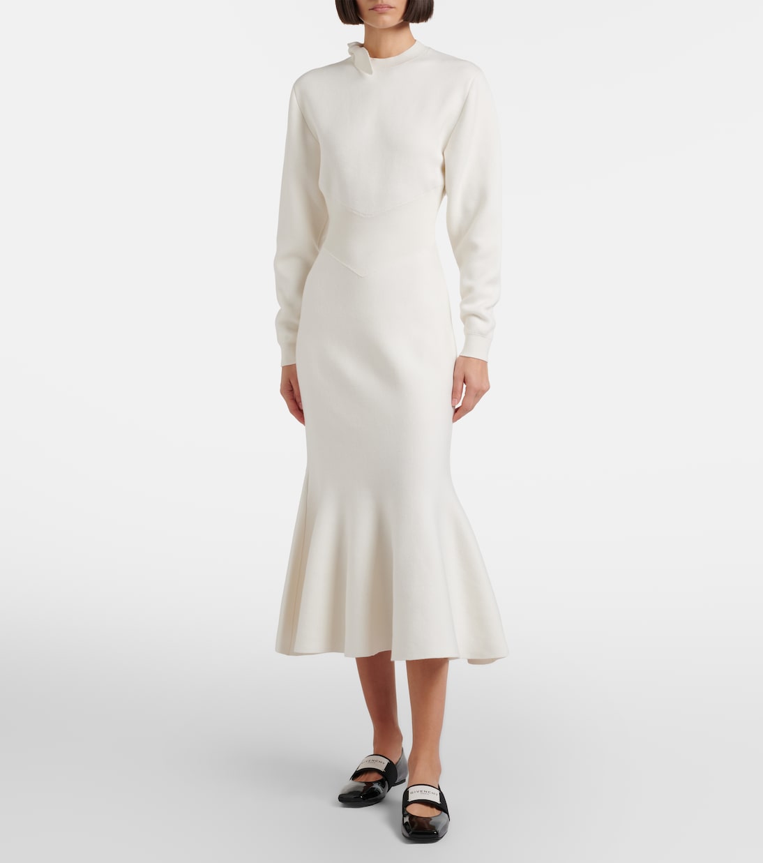 Bow-detail midi dress | Givenchy
