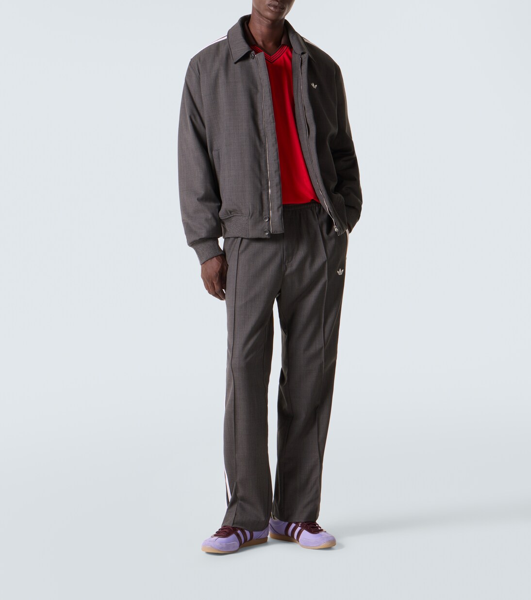 x Wales Bonner chaqueta en mezcla de lana | Adidas