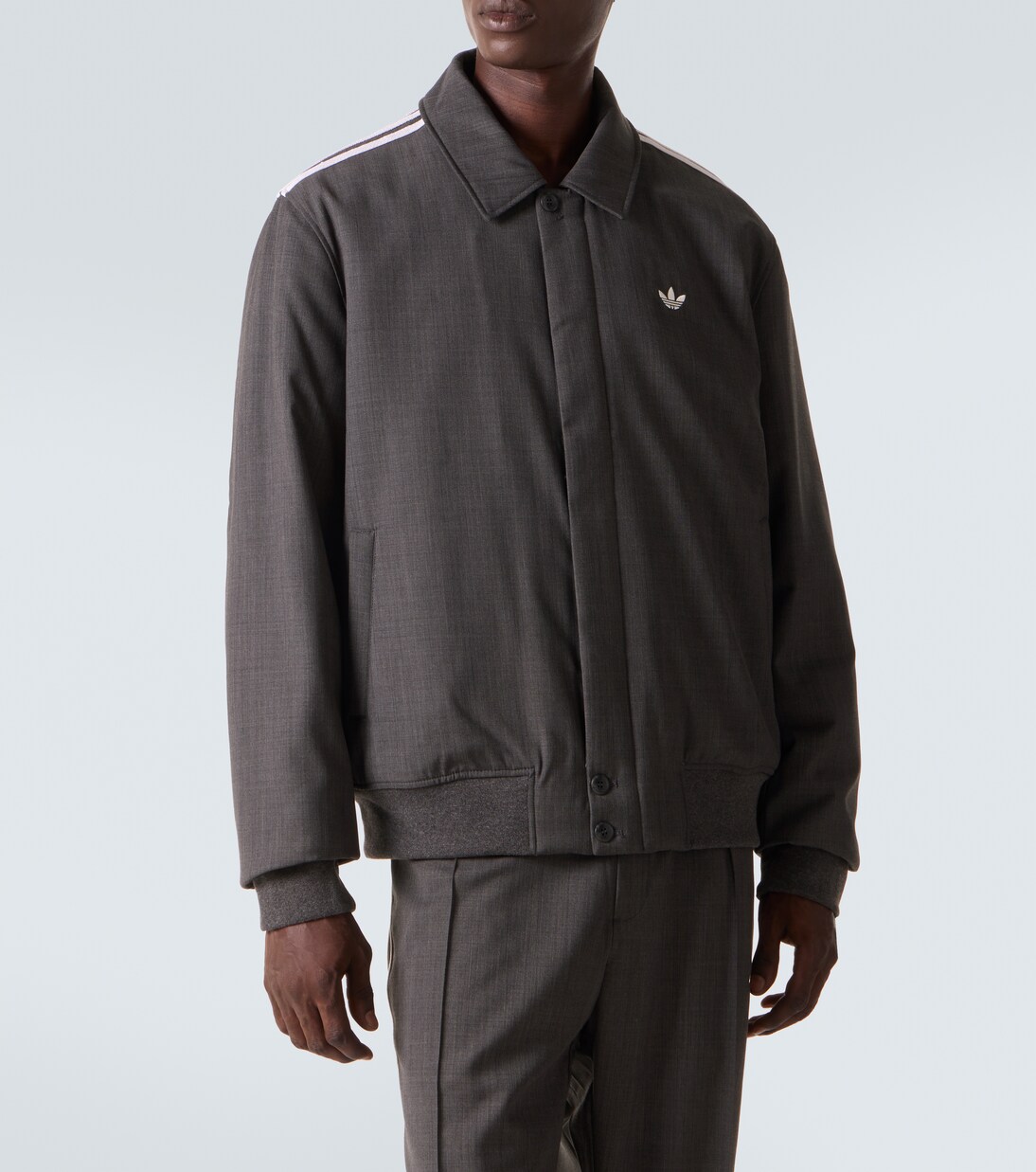 x Wales Bonner chaqueta en mezcla de lana | Adidas