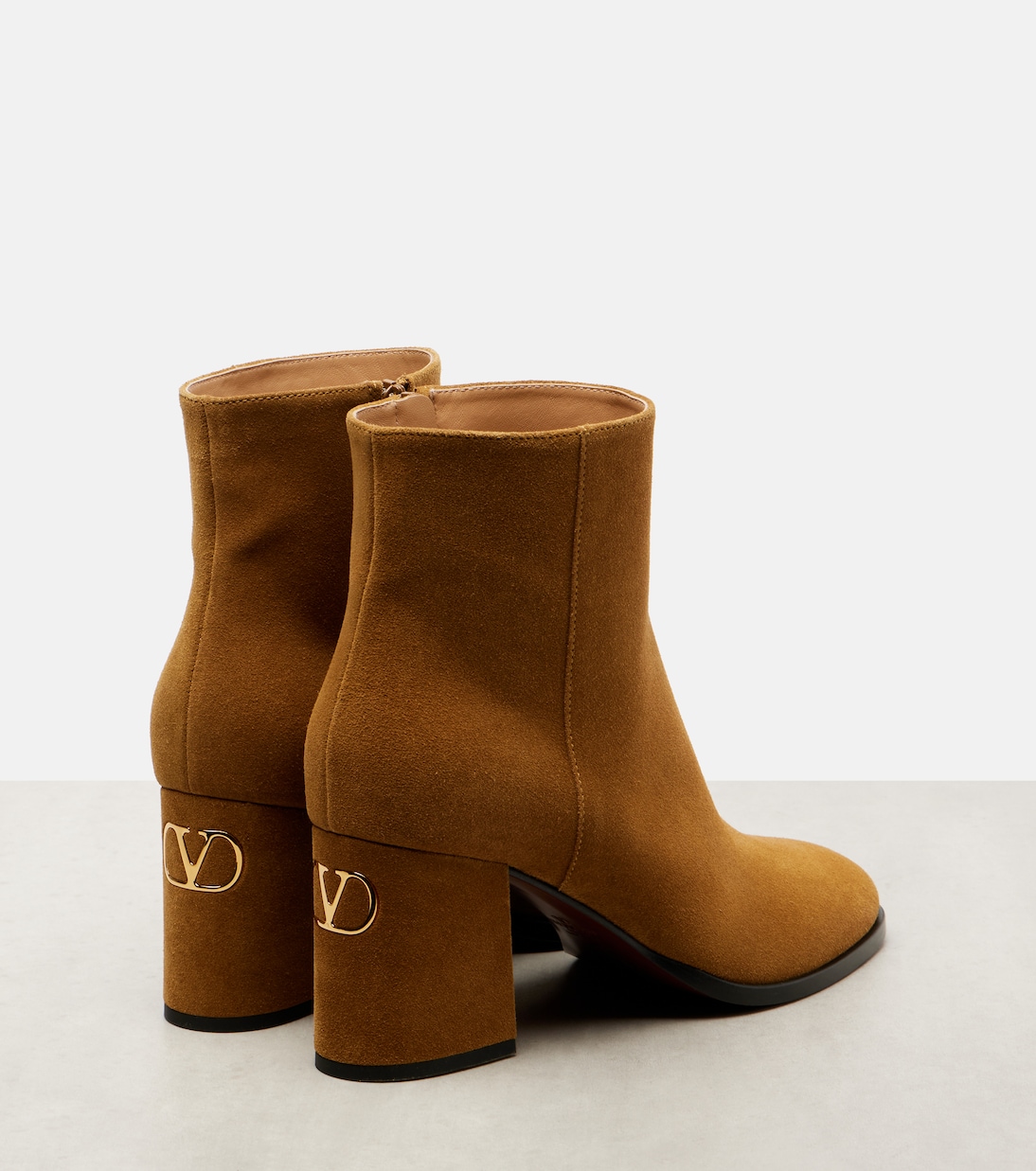 Fawcette 75 suede ankle boots | Valentino Garavani