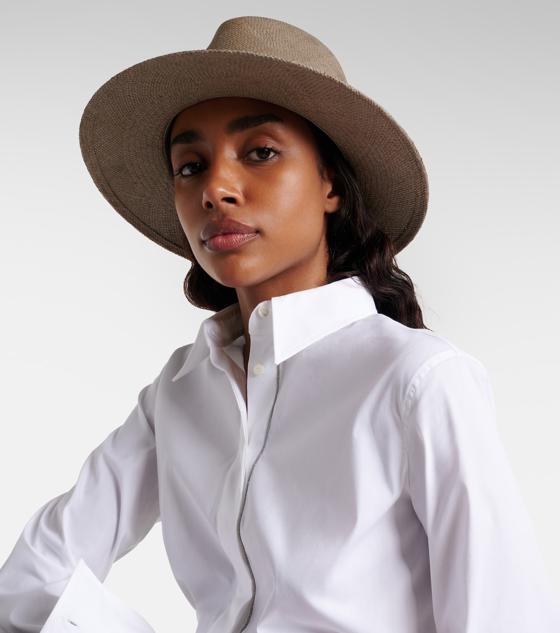 Sombrero fedora de paja | Brunello Cucinelli