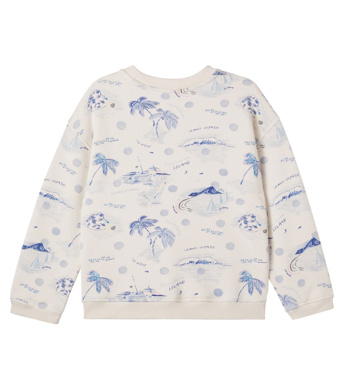 Tonino printed cotton sweatshirt | Bonpoint