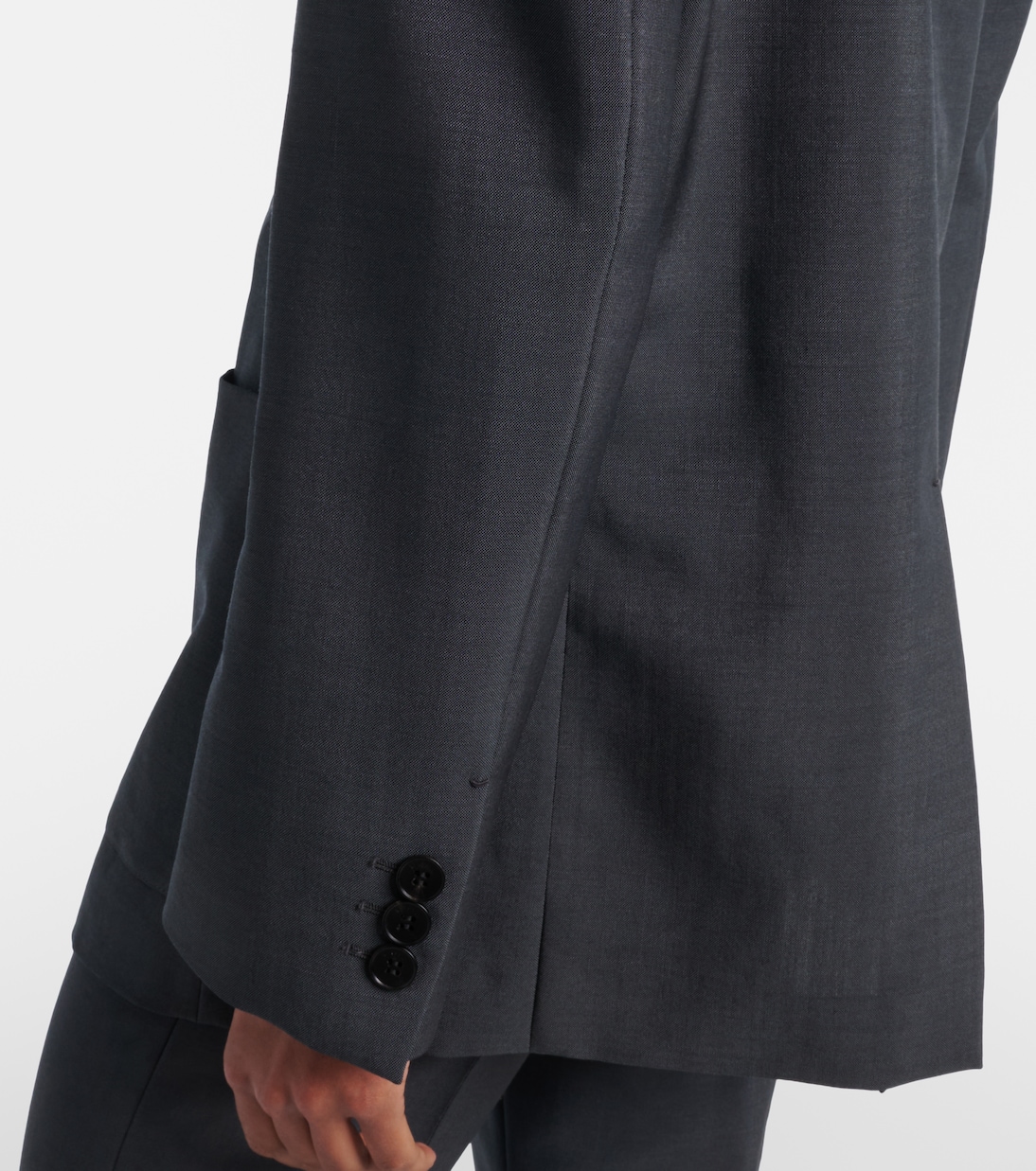 Medusa wool and mohair blazer | Versace