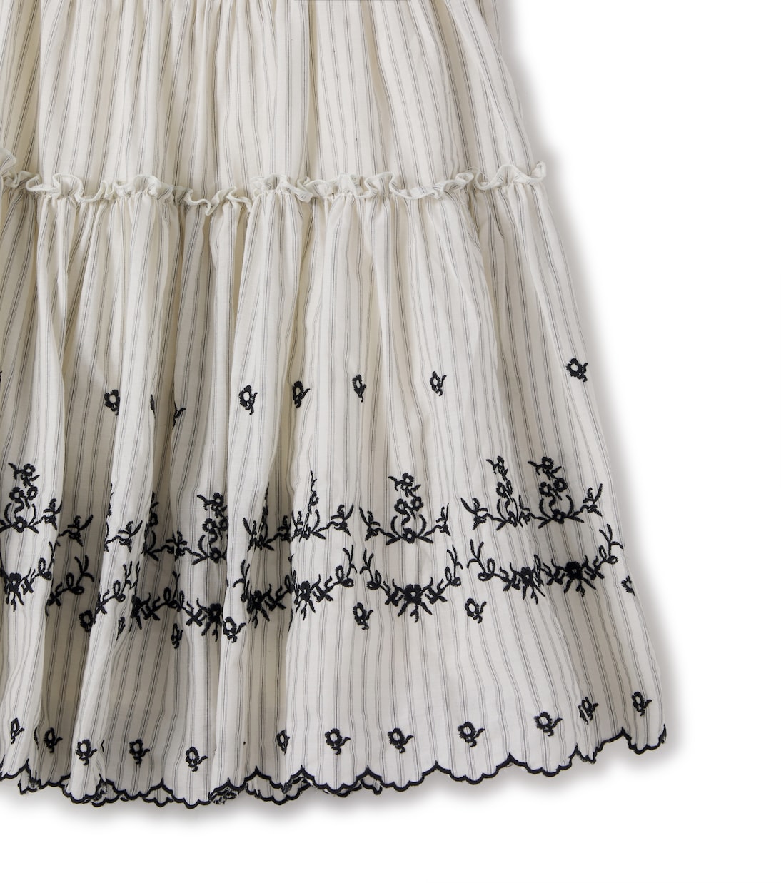 Abito Giulia in cotone a righe | C'era Una Volta