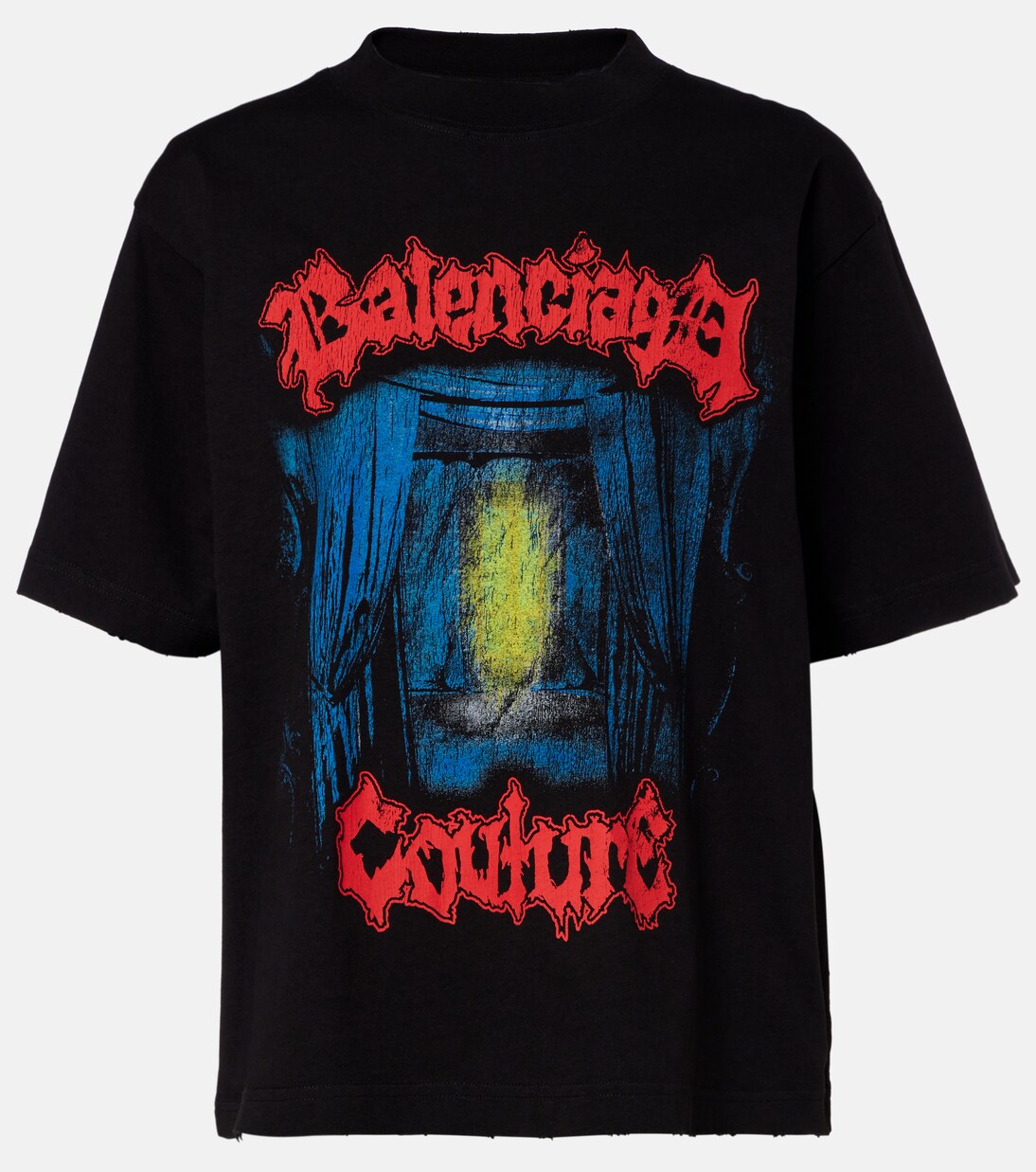 Printed cotton T-shirt | Balenciaga