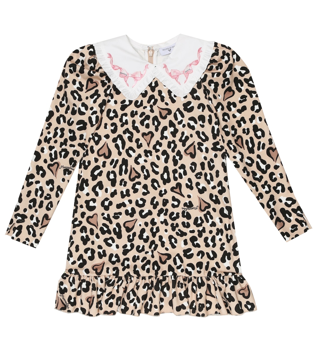 Bedrucktes Kleid aus Jersey | Monnalisa