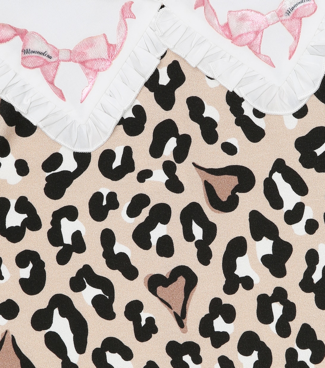 Bedrucktes Kleid aus Jersey | Monnalisa