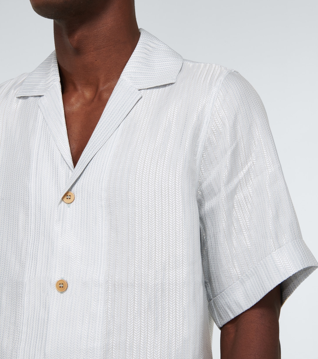 Camicia bowling in misto lino | King & Tuckfield