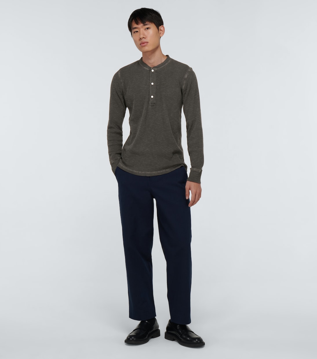 Henley-Langarmshirt | RRL