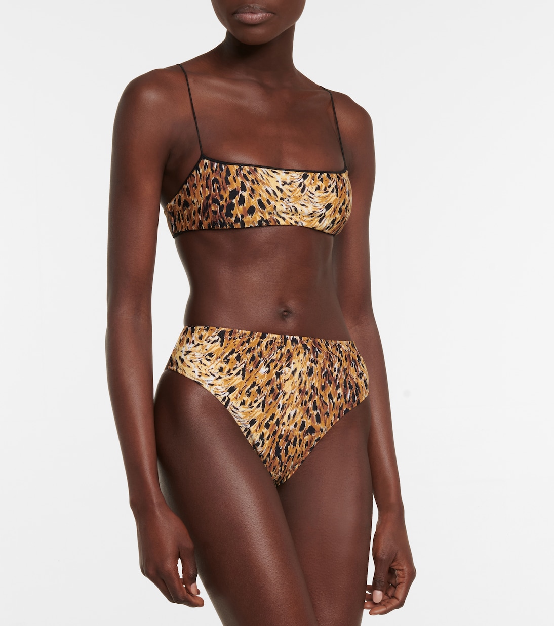 Top bikini The C con stampa | Tropic of C