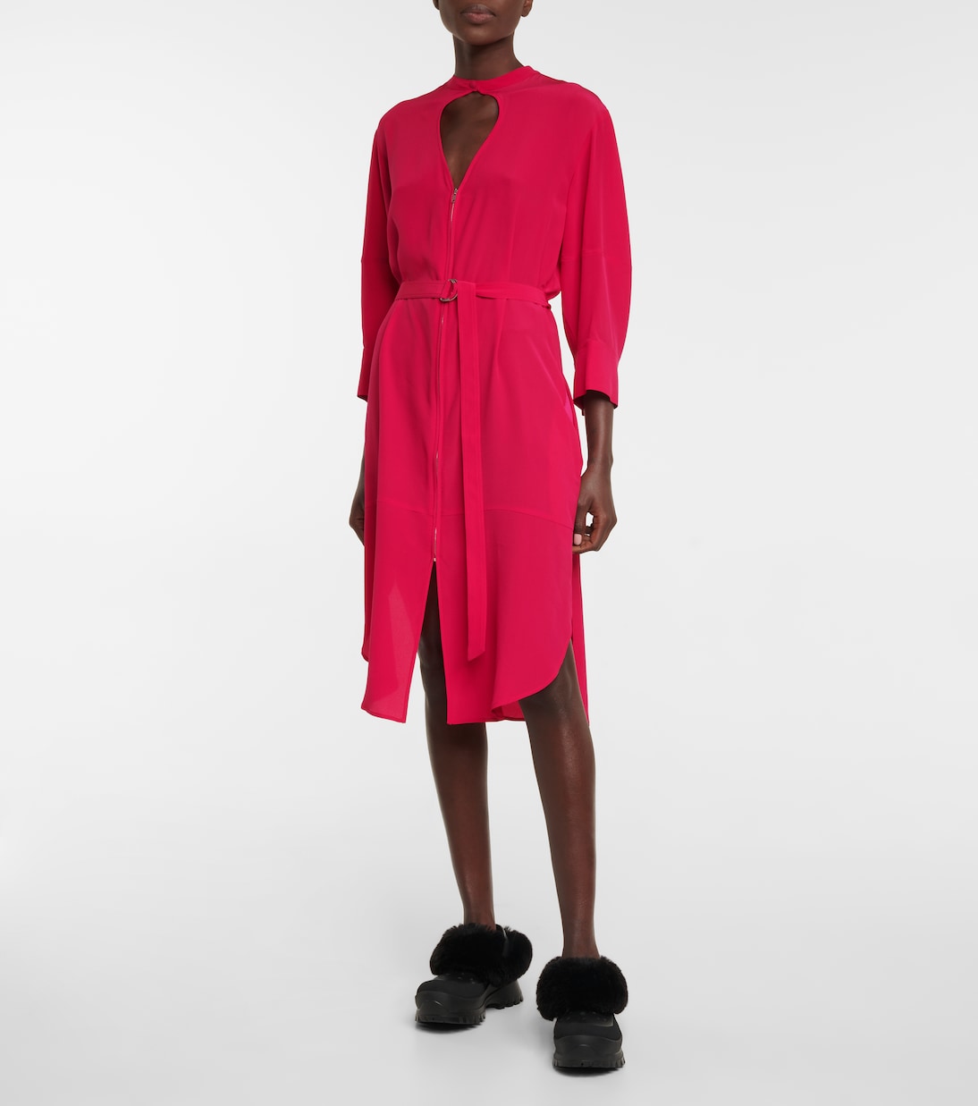 Silk midi dress | Stella McCartney