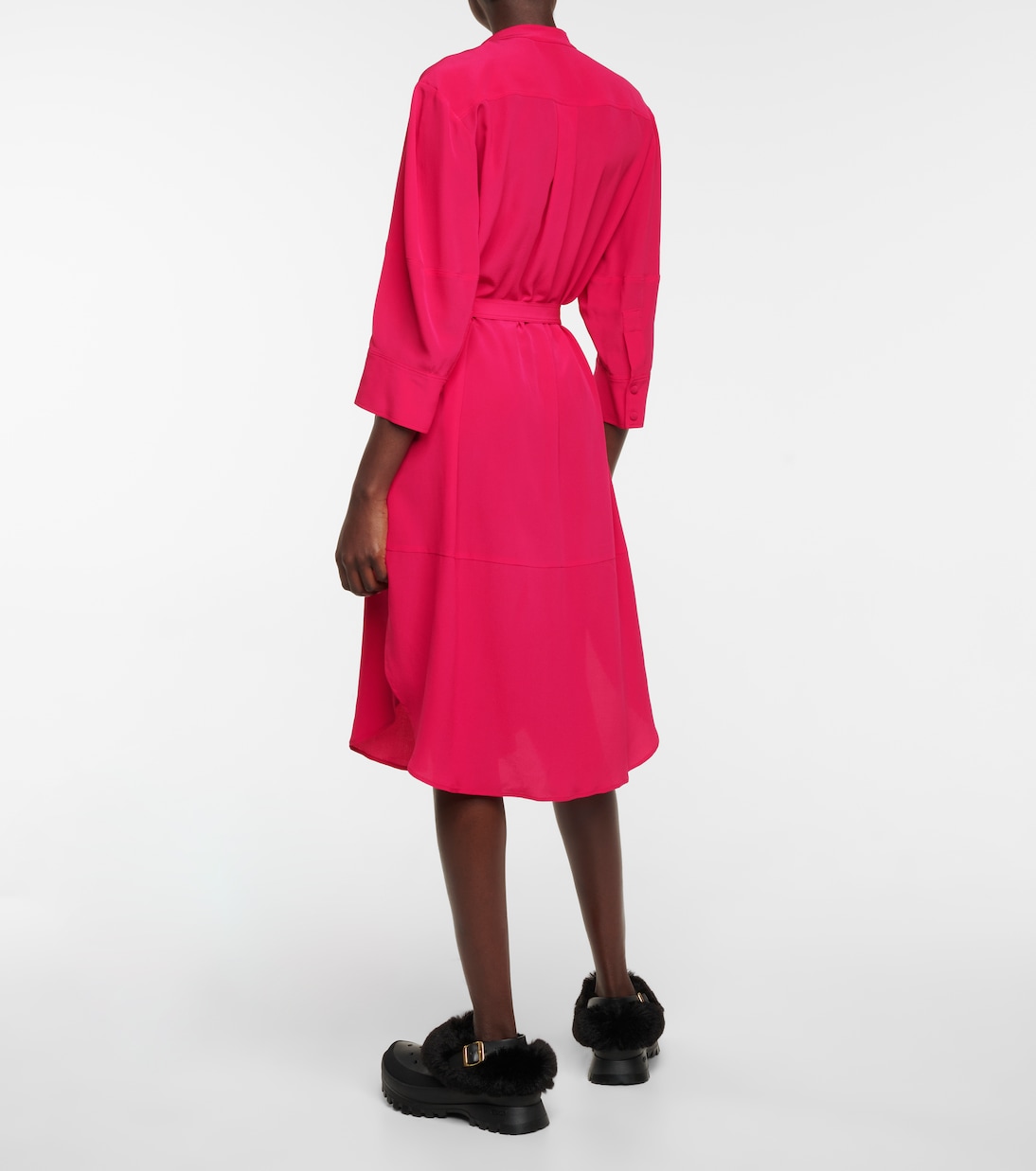 Silk midi dress | Stella McCartney