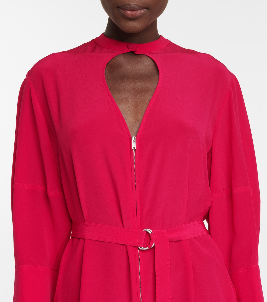 Silk midi dress | Stella McCartney