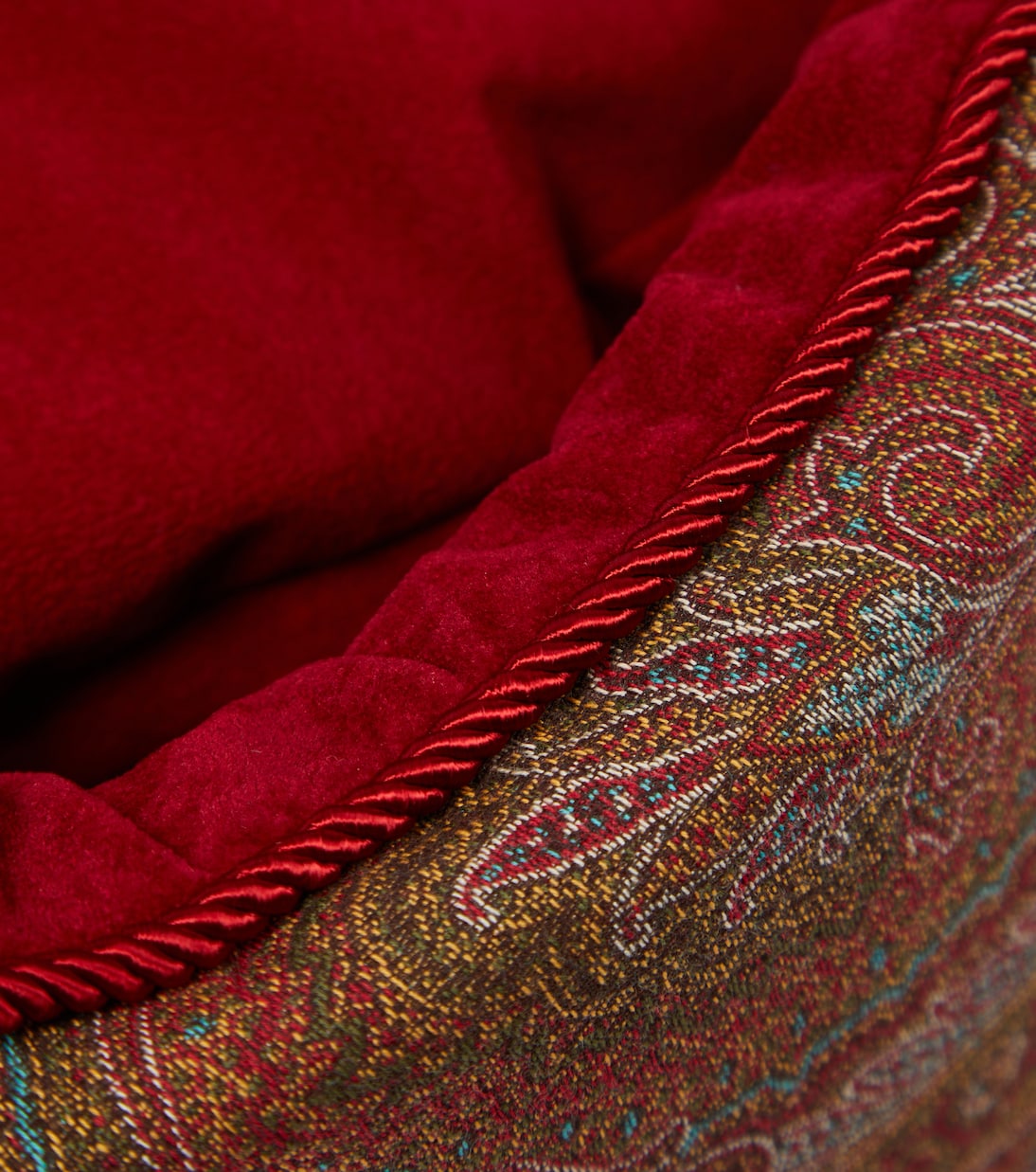 Fausse jacquard dog bed | Etro