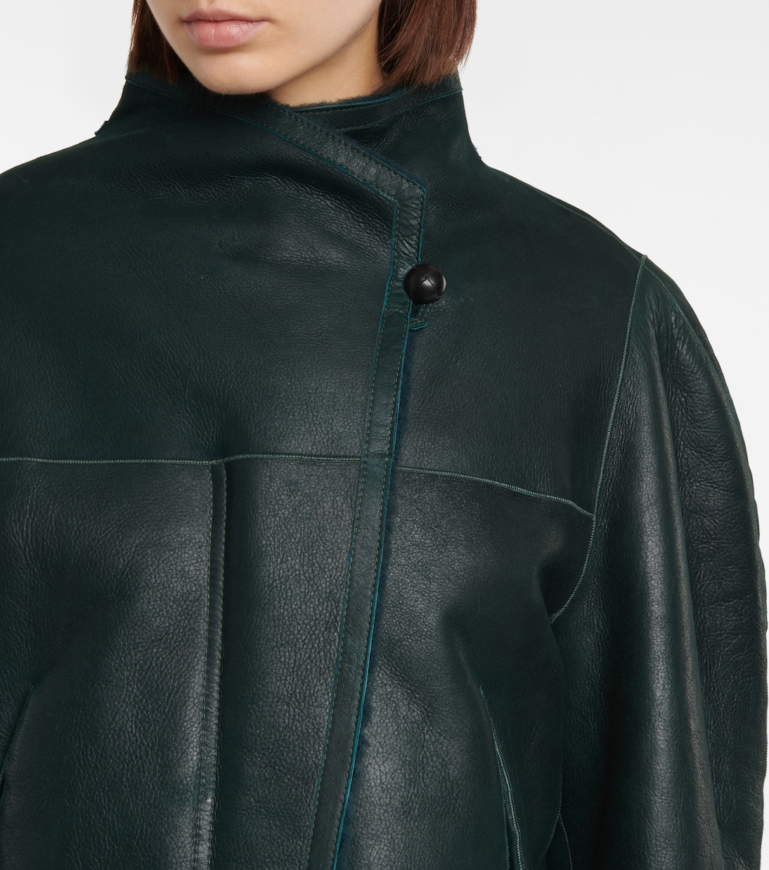 Chaqueta Acacina de piel y borrego | Isabel Marant
