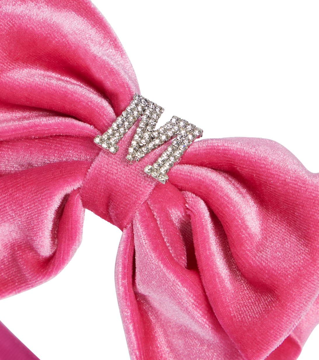Embellished velvet headband | Monnalisa