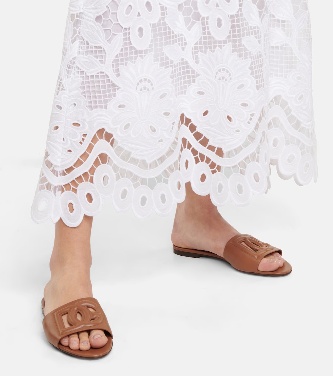 Mules DG en cuir | Dolce&Gabbana
