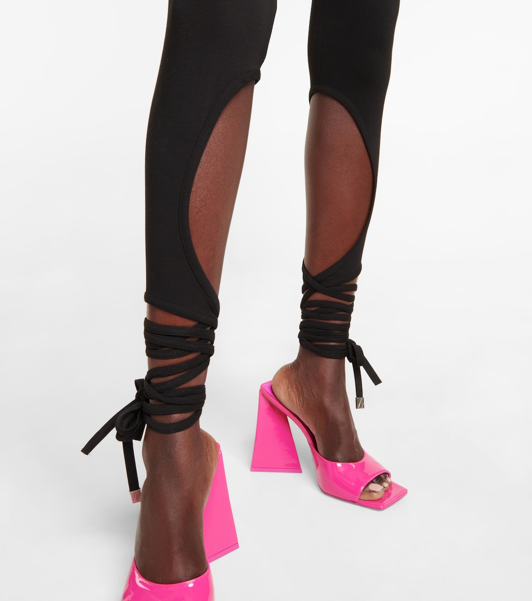 Davie cutout jersey leggings | The Attico