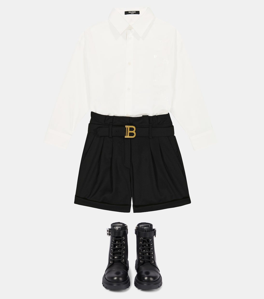 Shorts in lana | Balmain Kids