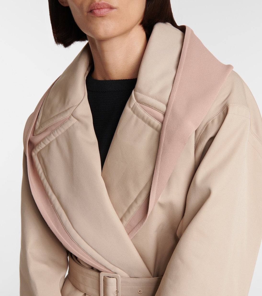 Hooded trench coat | Alaïa