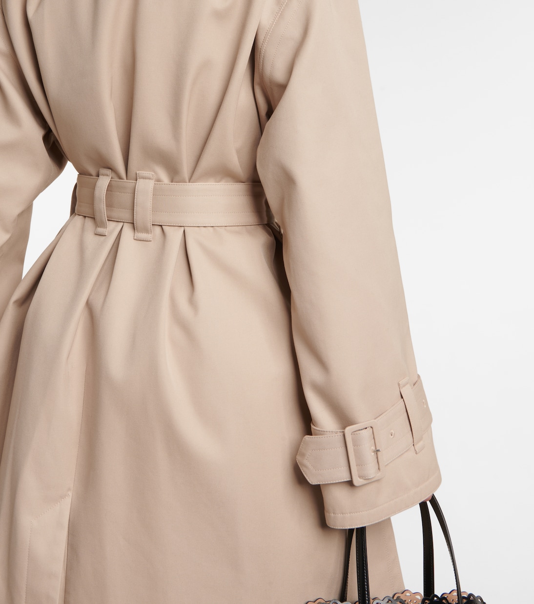Hooded trench coat | Alaïa