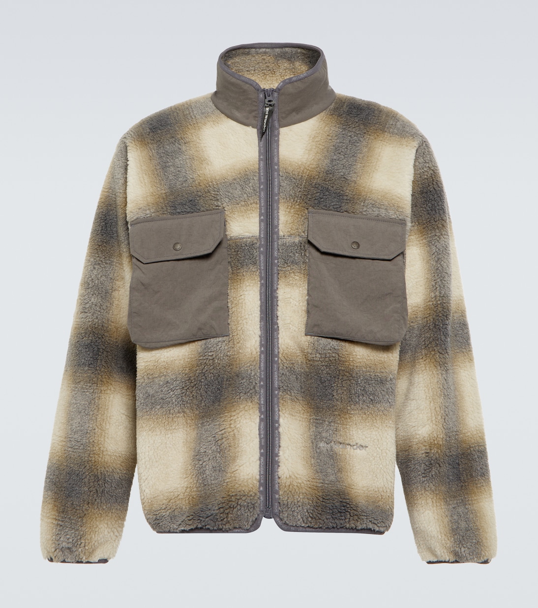 Chaqueta de forro polar a cuadros | And Wander