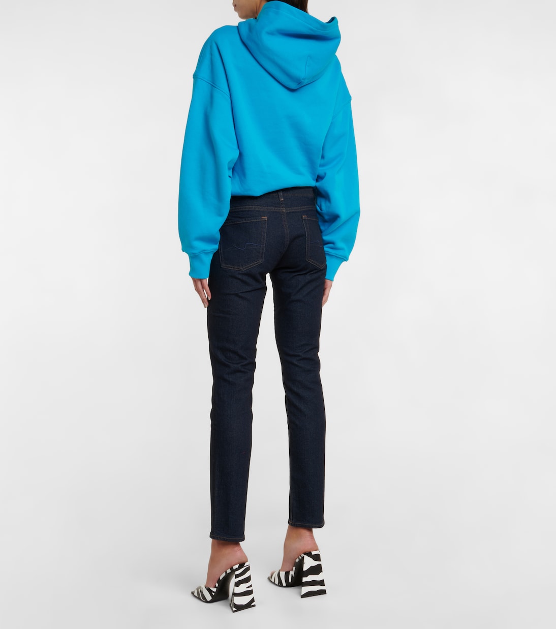 Jean skinny Roxanne à taille mi-haute | 7 For All Mankind