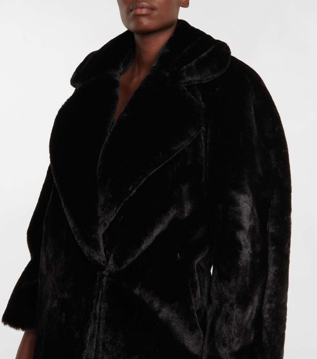 Faux fur coat | Dries Van Noten