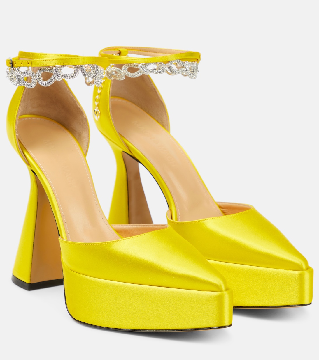 Verzierte Plateau-Pumps Bow Chain | Mach & Mach