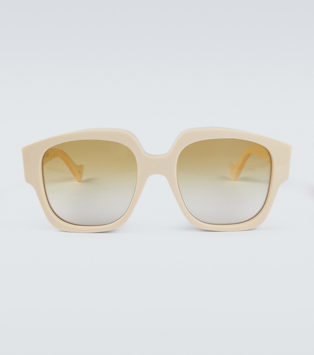 Occhiali da sole squadrati con logo GG | Gucci