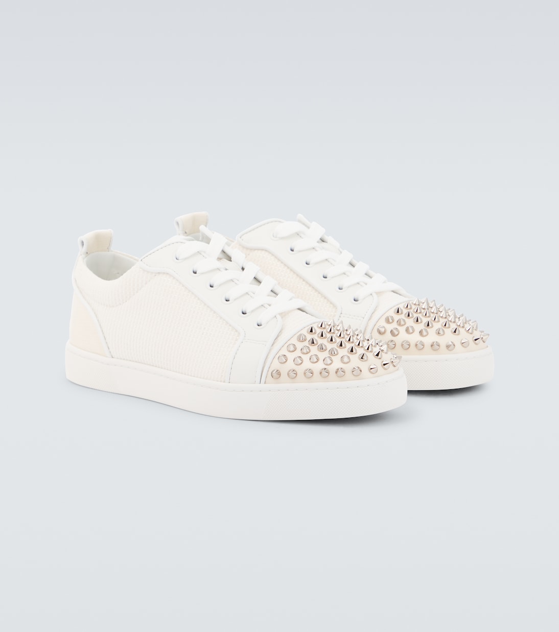 Louis Junior Spikes sneakers in white Christian Louboutin Mytheresa
