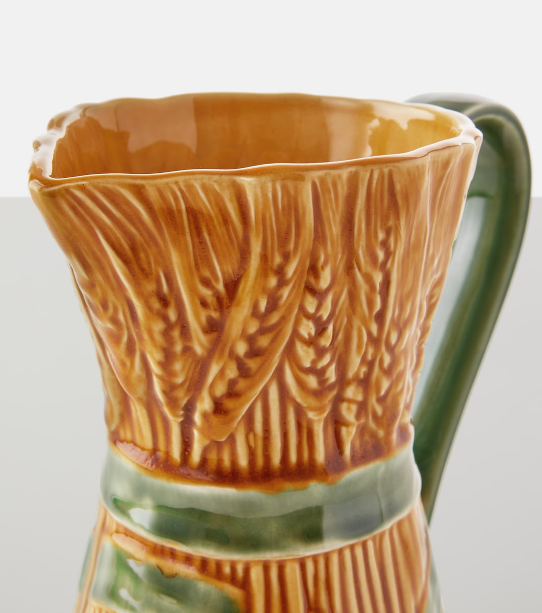 Jarro Espigas ceramic pitcher | Bordallo Pinheiro