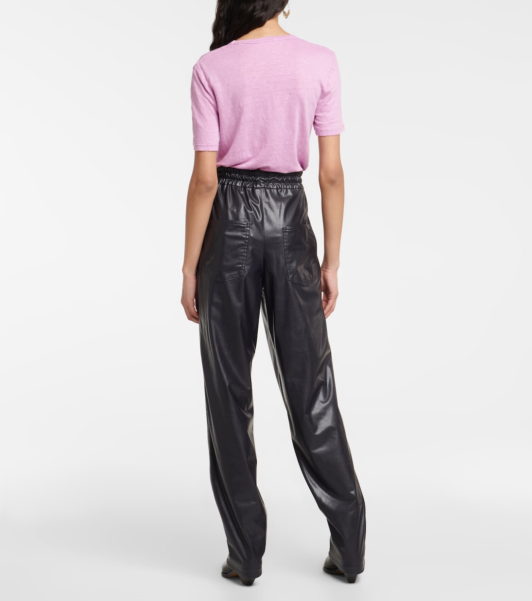 Brina straight-leg faux leather pants | Marant Etoile