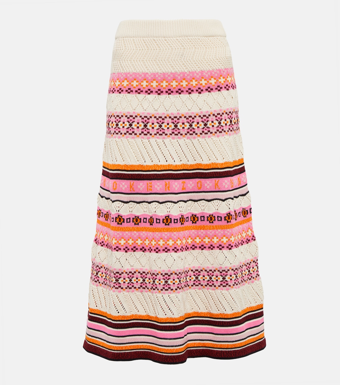 Falda en mezcla de algodón jacquard | Kenzo