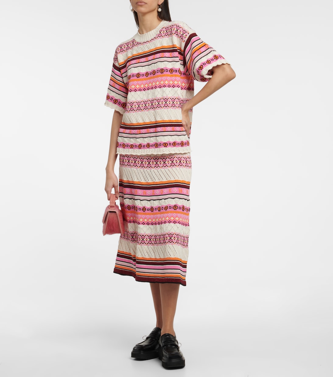 Falda en mezcla de algodón jacquard | Kenzo