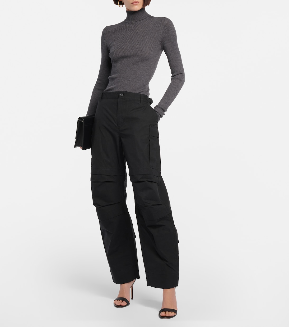 Turtleneck wool sweater | Wardrobe.NYC