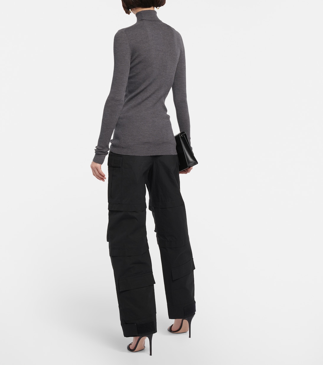 Turtleneck wool sweater | Wardrobe.NYC