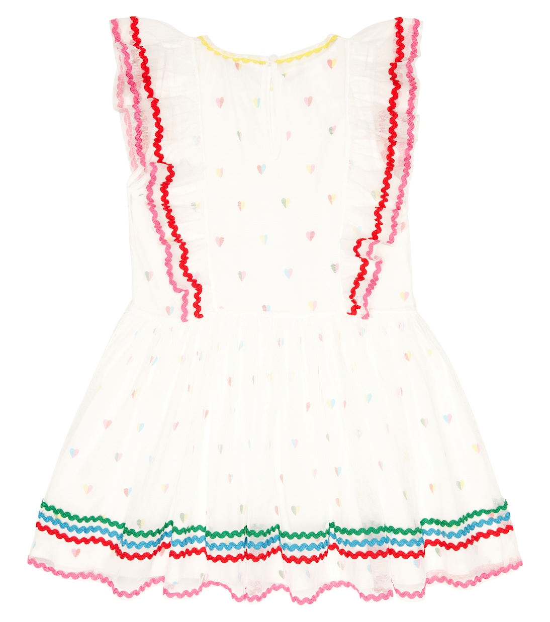 Vestido en jersey de algodón | Stella McCartney Kids