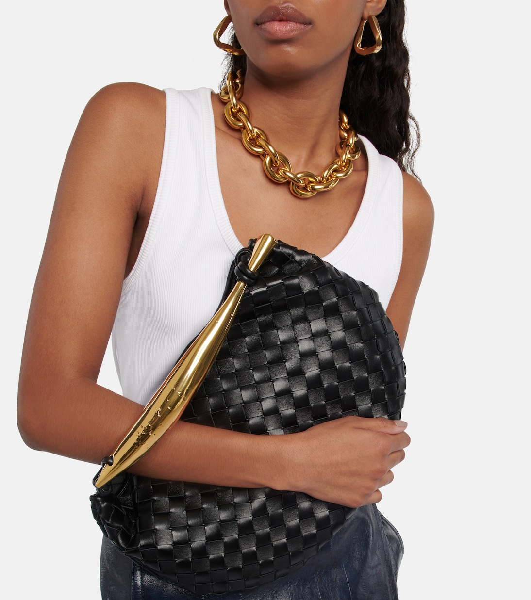 Sac Sardine en cuir Intrecciato  | Bottega Veneta