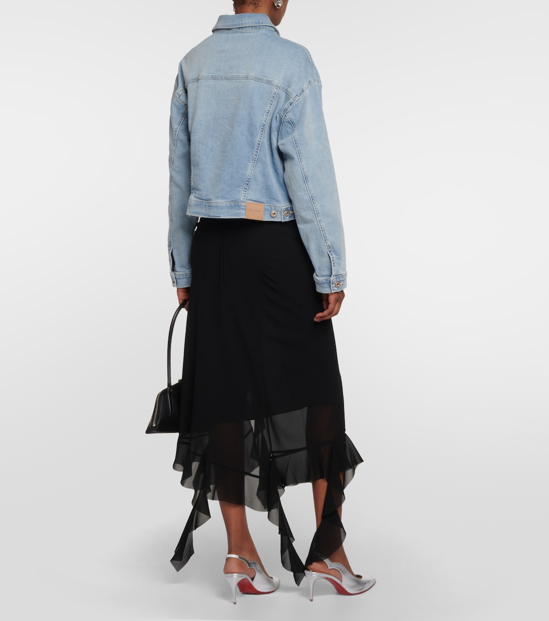 Chaqueta Maya en denim cropped | AG Jeans