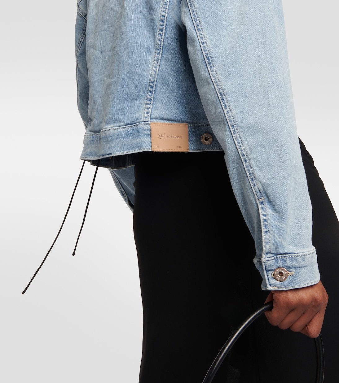 Chaqueta Maya en denim cropped | AG Jeans