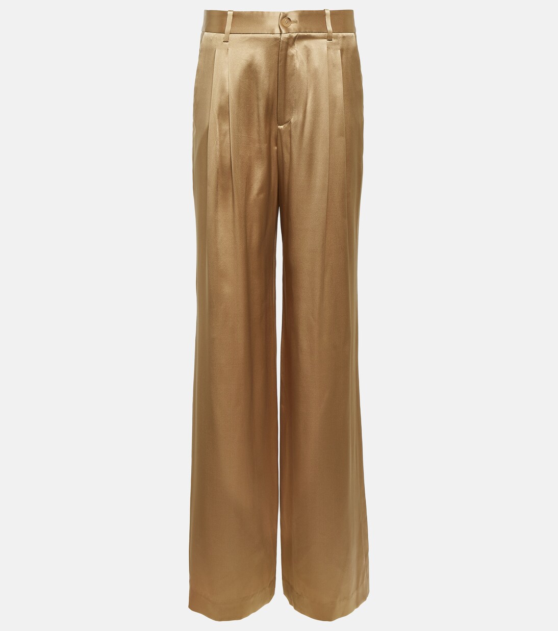 Flavie charmeuse wide-leg pants | Nili Lotan
