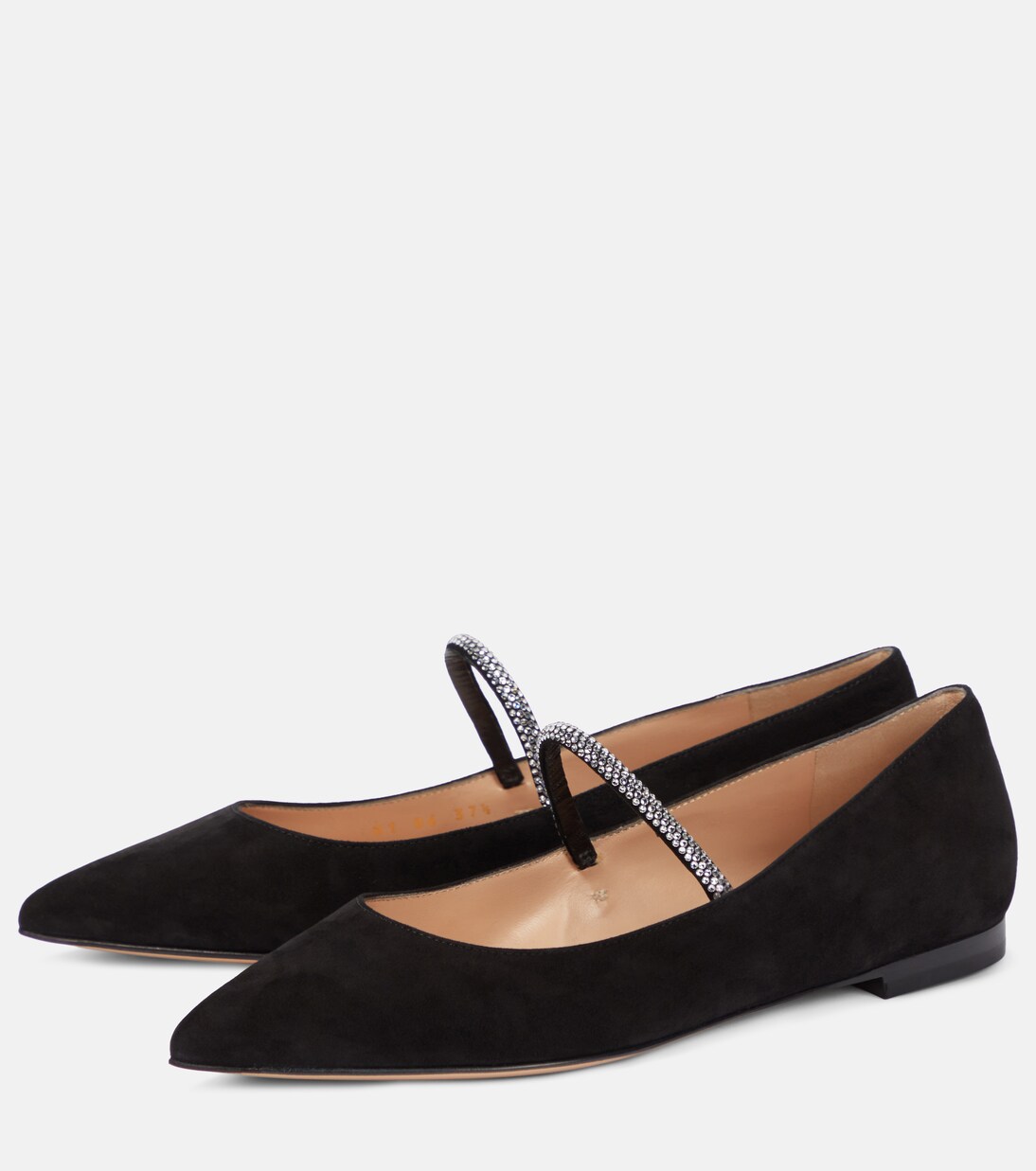 Ballerine in suede | Gianvito Rossi