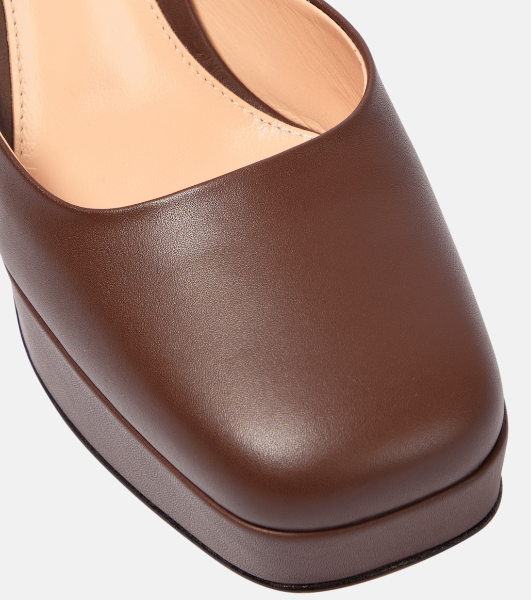 Salones Vian de piel con plataforma | Gianvito Rossi