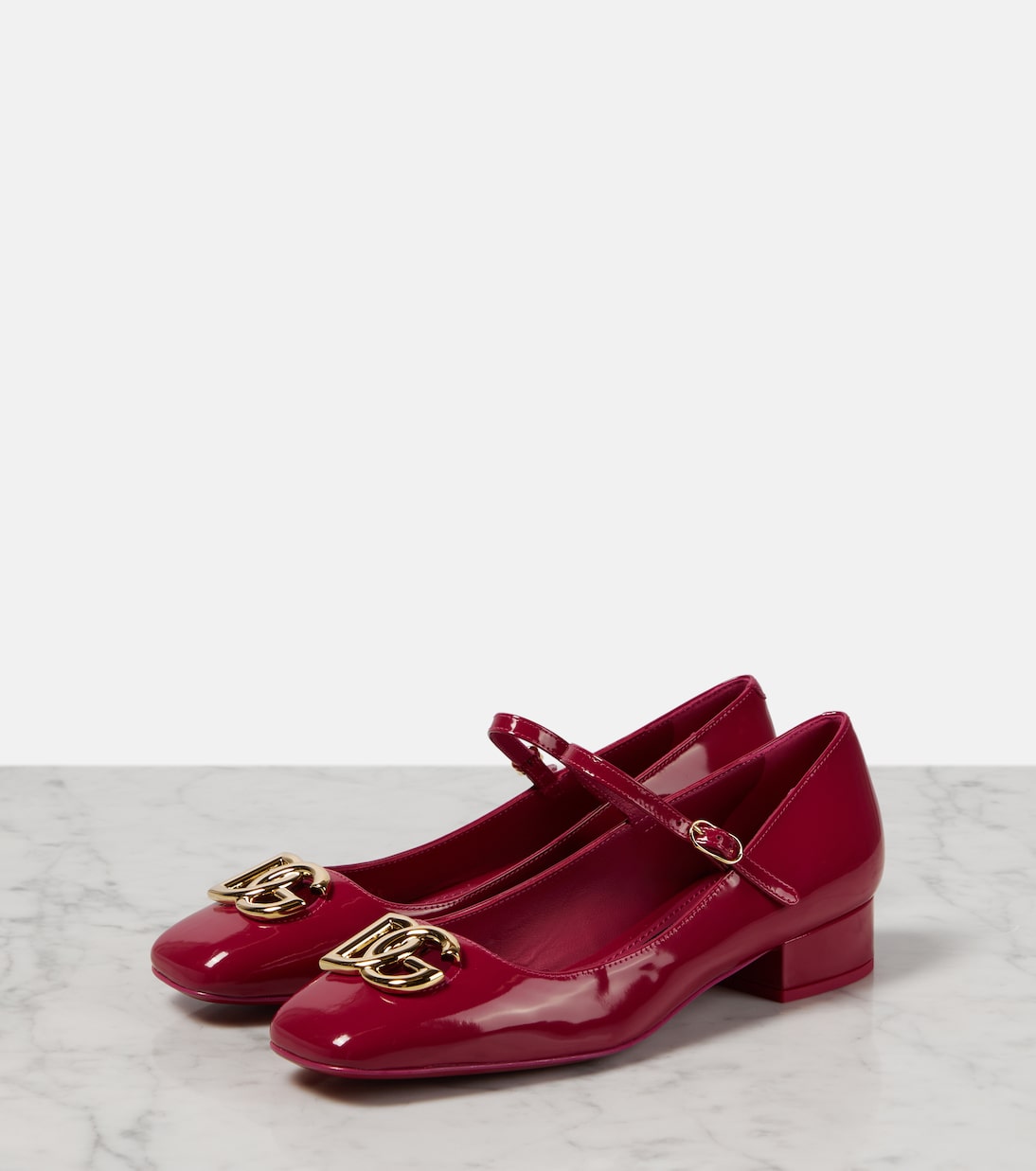 DG patent leather Mary Jane pumps | Dolce&Gabbana