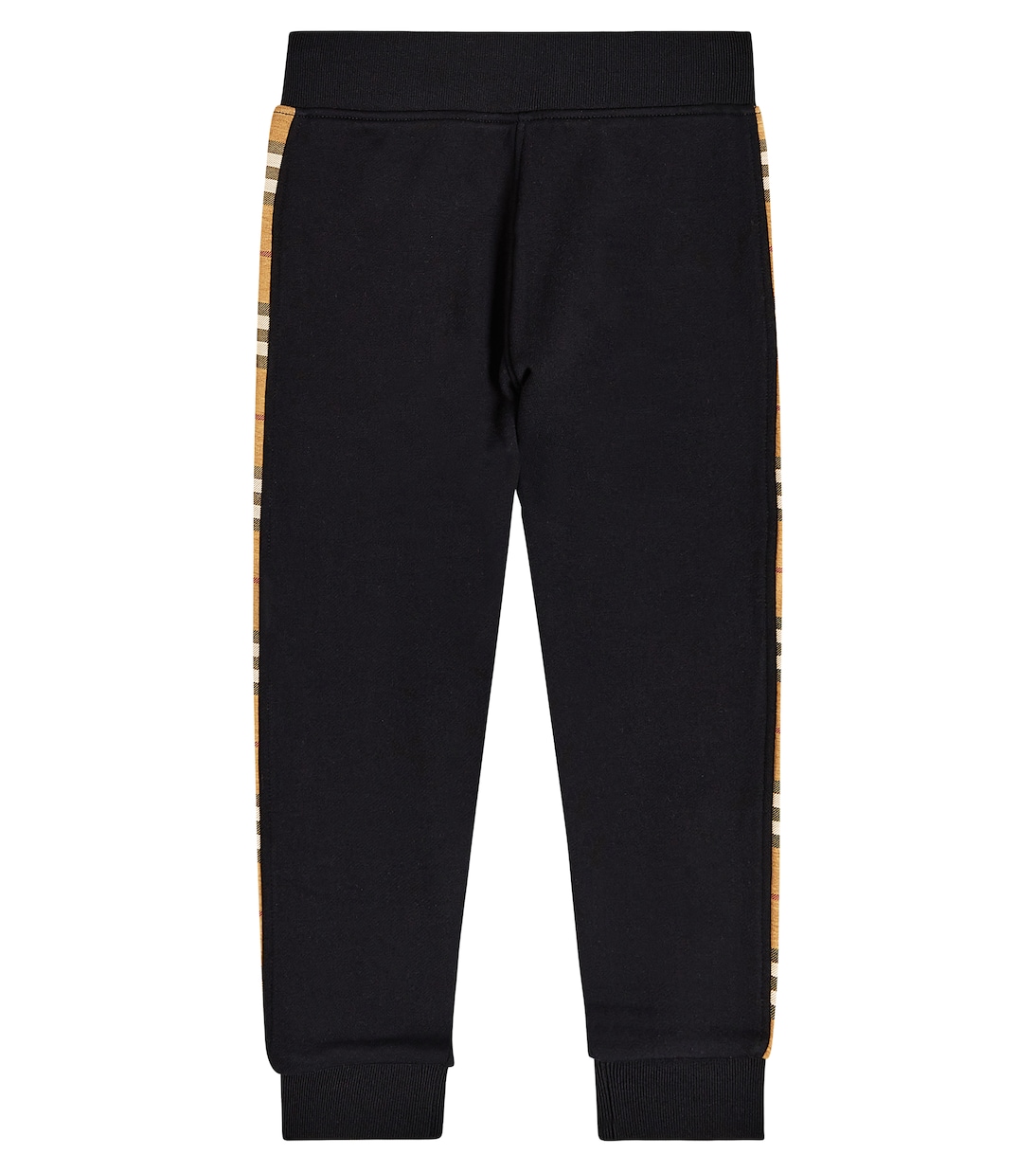 Burberry Check-trim cotton sweatpants | Burberry Kids