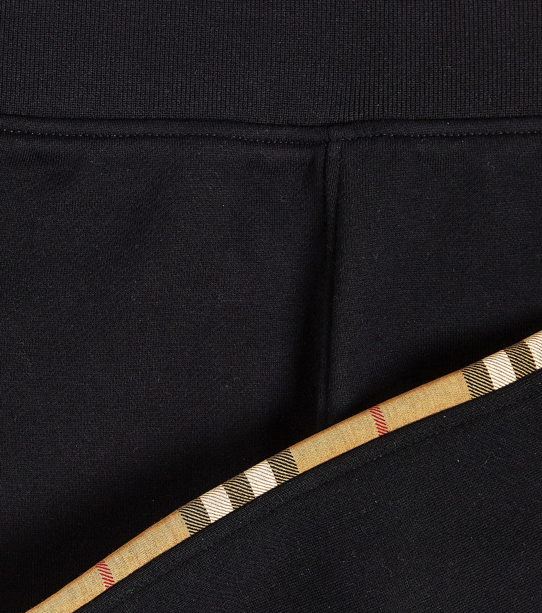 Burberry Check-trim cotton sweatpants | Burberry Kids