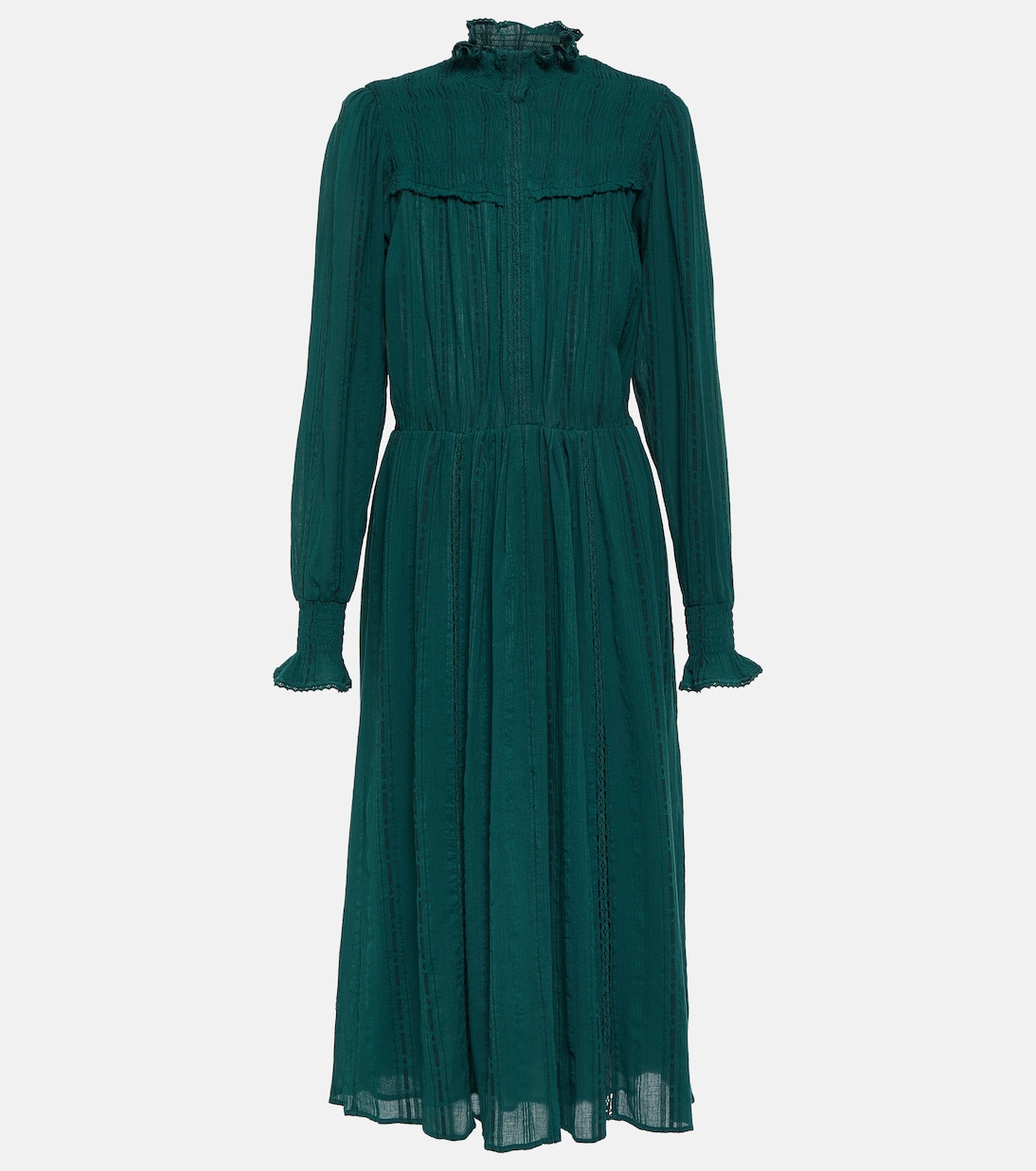 Abito midi Imany in misto cotone | Marant Etoile